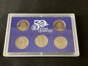 5 US Mint 50 State Quarters Proof Sets Consecutive Dates 1999, 2000, 2001, 2002, 2003