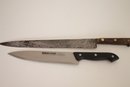 Pair Of Vintage Chefs Knives Including  Rostfrei Koch Messer & One Made In France
