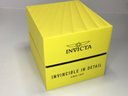 Handsome $595 Brand New INVICTA Mens Blue Dial - Very Good Looking Watch - Box / Booklets  New !