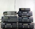 Group Of 7 Various Radio Shack Base Scanners - Tested And All Power On
