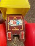 Two Vintage Fisher Price Pull Toys Including 'jalopy'