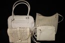 Great Vintage Leather Bag Lot Including DKNY, COLE HAAN, BLACK SAKS 5TH AVENUE, & TIGNANELLO