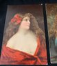 Lot Of 3 Vintage Unused Foreign Language Postcards Of A Woman