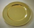 Set Of Four Brass Charger Plates, Set 1, New In Box