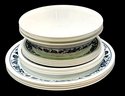 Vintage Corelle Old Town Blue Dishware By Corning