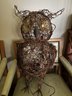 Twisted Wire Owl Lamp