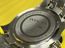 Amazing INVICTA $795 Pro Diver Watch - Blue / Gray Watch With Box / Booklet - All Steel  Blue Gray Face