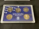3 US Mint 50 State Quarters Proof Sets With Consecutive Dates 1999, 2000, 2001