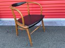 Mid Century Modern Side Armchair By The Roling Chairs Co'.