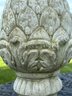 A Cast Concrete Artichoke Garden Ornament