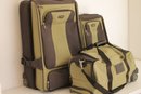 Set Of 3 J. Crew Traveling Bags / Suitcases