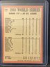 (7) 1969 Topps World Series Special Cards #162-169