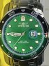 Awesome $995 Mens INVICTA Watch - VERY LARGE AND HEAVY With Boxes / Booklet / Polish Cloth - Great Watch !