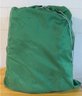 Aerobed Electric Air Pump Blow Up Mattress For Those Extra Guests In Green Gunny Sack