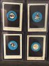 (11) 1969 Topps Football Mini Albums With Mini Cards Inside