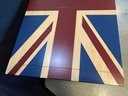 Custom Union Jack Dining Table With Drawer