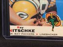 (2) 1969 Topps Football Cards - Ray Nitschke & Richie Petitbon