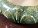 Fantastic Antique HAMPSHIRE POTTERY Tulip Bowl - Strong Arts & Crafts Look - Nice Large Piece - 10' X 3'