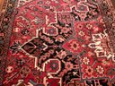 A Vintage Hand Woven And Dyed Iranian Wool Rug