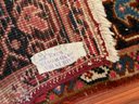 A Vintage Hand Woven And Dyed Iranian Wool Rug