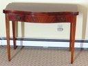 Sheraton Style Flip Top Console / Dining Table