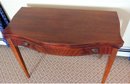 Sheraton Style Flip Top Console / Dining Table