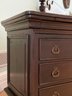 A Pair Of Solid Hardwood Nightstands By Bausman & Co