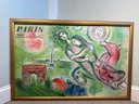 Marc Chagall,  Romeo And Juliette 'L'Opera' Framed Lithograph