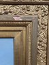 Antique Oil On Canvas, A View Of Rome, Ornate Gilt Frame