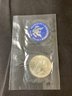 US Bicentennial Silver UNC Set Of Ike Dollar, Kennedy Half & Washington Quarter Plus 1973 US Silver Dollar