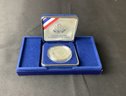 1987 S US Constitution Coin ' We The People' With COA And Original Box (90 Percent Silver)