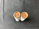 2 Rolls Of 2009 P And D Lincoln Cents 'Formative Years' In Original Box
