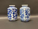 A Beautiful Pair Of Traditional Asian Jars