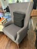 Pair Of Oversized Wingback Chairs