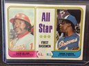 1974 Topps All Star First Basemen Dick Allen & Hank Aaron