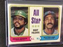 1974 Topps All Star Right Fielders Reggie Jackson & Billy Williams