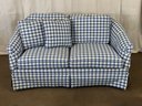 A Finely Upholstered Vintage Loveseat By Hickory Chair