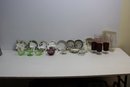 Lot Of 22 Pieces Of Glassware