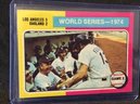 (3) 1975 Topps World Series Cards