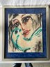 Original Framed Watercolor , Signed By Renown Ala Bashir (iraq 1939---)