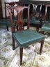 Set Of Six (6) Very Nice Mahogany Dining Chairs Either Owned Or Designed By Cass Gilbert - Very Interesting