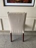 Versatile Linen High Back Accent Chair