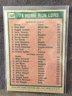 1975 Topps Home Run Leaders 1974 Dick Allen - Mike Schmidt