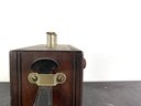 1920s Weston Electrical Company Model 155 AC Ammeter In Wooden Case