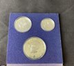 1776 - 1976 US Bicentennial Silver 3 Coin Set