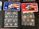 5 Uncirculated P & D US Mint Sets With Consecutive Dates 2000, 2001, 2002, 2003, 2004