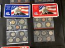 5 Uncirculated P & D US Mint Sets With Consecutive Dates 2000, 2001, 2002, 2003, 2004
