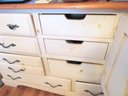 Shabby Chic Dresser With Solid Wood Top