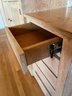 A Wood Panelled Room With Custom Builtin Desk/Storage Unit - Office