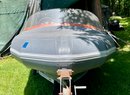 1984 Avon Inflatable Hard Bottom 4M / 13 Foot Searider Rigid RIB Boat W/ 50 HP Mariner